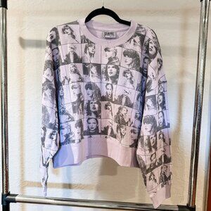 Taylor Swift | The Eras Tour Cropped Lavender Pullover